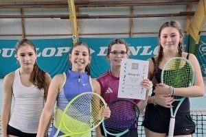 Vizestadtmeistertitel für die Tennis-Mädchen des THG